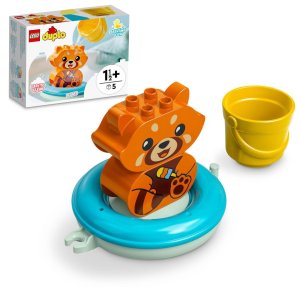 Zábava vo vani : Plávajúca panda červená